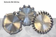Push-fit rotor for ZM 200 / ZM 100 stainless steel 12 teeth