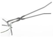 Tong for dishes 18/10 steel, L=250mm, D=100-250mm