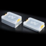 96 férőhelyes üres, kódal ellátott fagyasztó doboz, 0,65 ml-es cryocsövekhez, 18 db/csomag