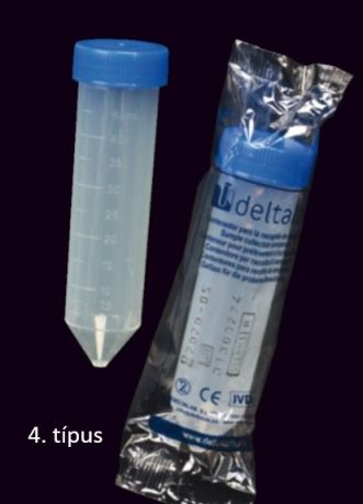 Centrifuge tube with screw cap Falcon form type 4