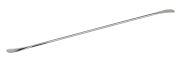 Double spatula-spoon shape 18/10 steel, LxW=180x7mm