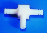 PTFE Connector, T-Type, Push Fit, Arm ? 6.8mm, Bore 3