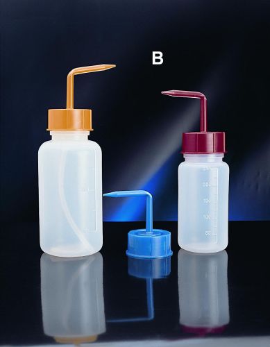 Wash bottles in different shapes