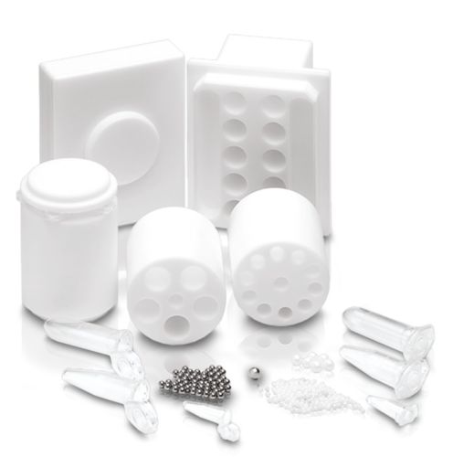 RETSCH MM 200, MM 400 típusú vibrációs rázó golyósmalom