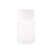 Széles szájú palack kupakkal, PP, 30 ml, 48 db/csomag