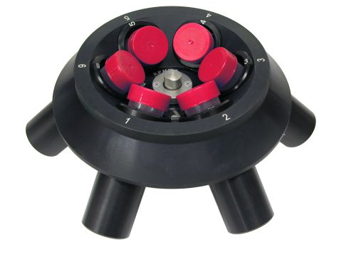 Rotor és adapter az UNICEN 21 centrifugába