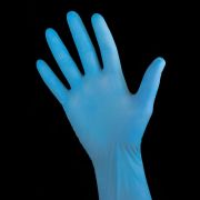 Nitril kesztyű, nagy, púdermentes, 100 db/doboz