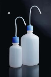 Wash bottles in different shapes