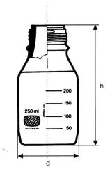 Laboratóriumi üveg, kupak nélkül
