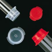 PE kupak, 12-13 mm-es átmérőjű csőre, piros, 1.000 db/csomag