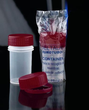 Mintatartó edény 50ml-es, kétféle csavaros kupakkal, kanállal is