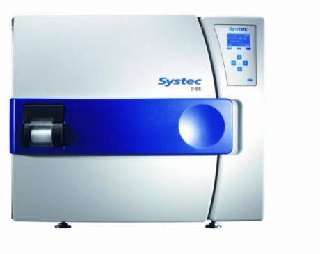 Systec DE-típusú asztali, elöltöltős autoklávok
