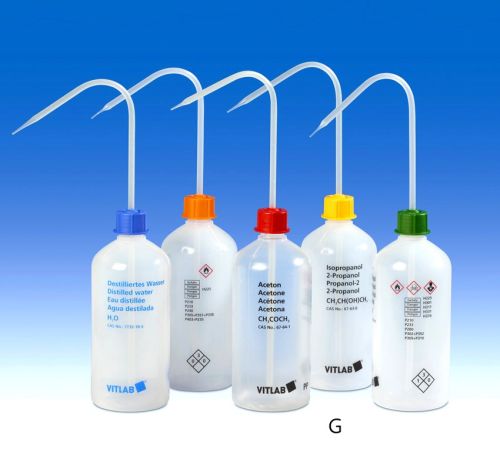Wash bottles in different shapes