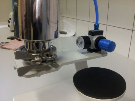 Pressure filter regulator