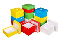 Növényi rostból készült W-Coat fagyasztó dobozok