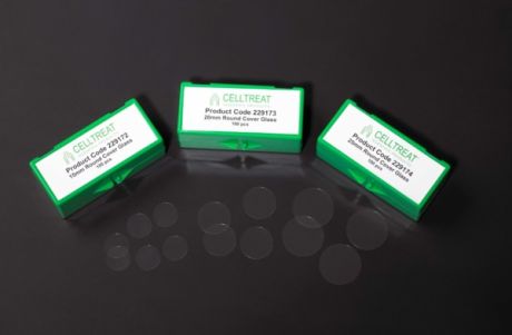 Round glass cover plates