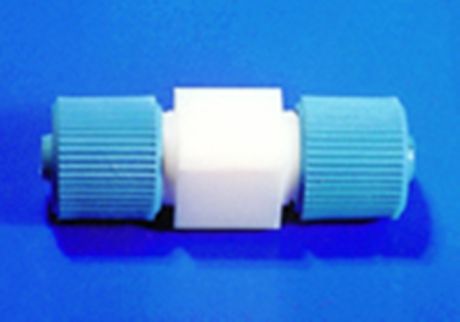 straight, screw lock Teflon tube connector
