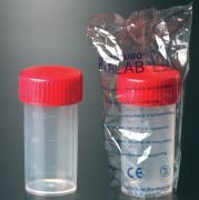 Container, PP, 40 ml, individually wrapped, 800 pc/case