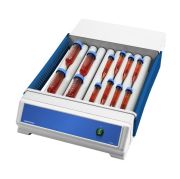 Cole-Parmer (Stuart) RS-200-L  forgató/billegő kémcsőkeverő készülék 6 görgővel