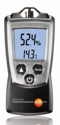 TESTO 610 típusú levegő páratartalom és hőmérsékletmérő műszer