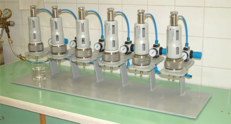 Positive pressure water filter, 6 jobs