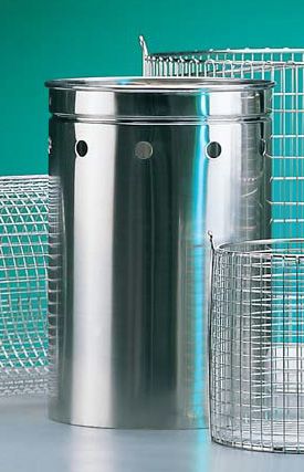 Systec rozsdamentes megsemmisítő kosár