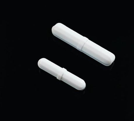 Octagonal shaped magnetic stirring bar with Teflon coating