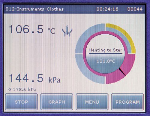 Systec HX-rendszerű kétajtós (átadó, vagy átadós) autoklávok