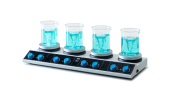 Velp AM4, 4-position heated magnetic stirrer
