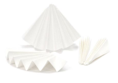 Qualitative filter papers with low ash content