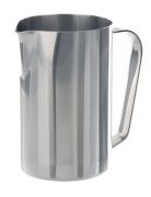 Mérőpohár, füllel, kiöntővel, 1000 ml (henger-forma),  Ø100x165 mm, beosztás 100 ml-enként