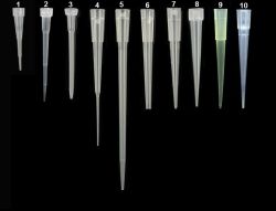 Pipettahegyek 0,1–300 μl-ig