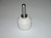 Pestle made of hard porcelain for the RM 200 mortar