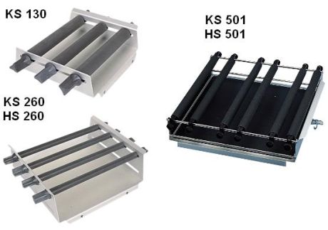 Rázófeltétek KS 130, KS 501, HS 501, KS 260, HS 260 készülékekere