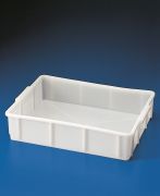 Deep tray, low form, white, 350x540x115 mm, 16L