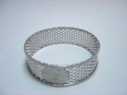 Erősített peremű körszita ZM 300-ba, kerek 3,00 lyukakkal, rozsdamentes acél