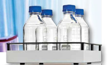 Eluens tartó tálca