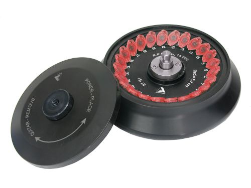 Rotors and adapters for BIOPROCEN 22 R centrifuge
