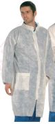 PP egészségügyi látogató köpeny, cipzáros, XL
