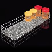 Rack for containers, 12 places