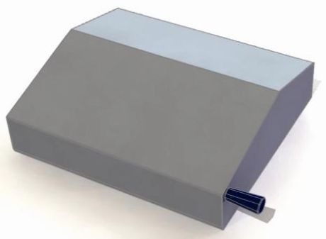 Domború fedél a párolgás megakadályozására