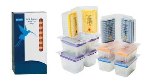 Üres pipettahegy doboz