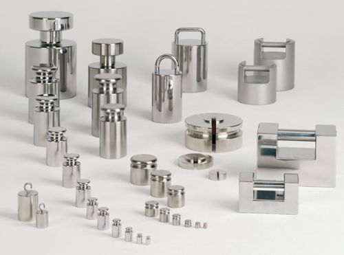 Kalibráló súlyok E2, F1 és M1 pontossági osztály