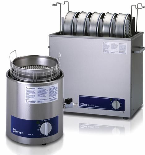 RETSCH ultrasonic sieve washers, UR series
