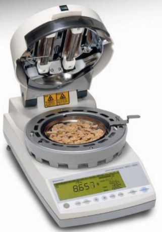 SHIMADZU, MOC-120H, gyors nedvesség-meghatározó