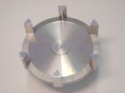 6-tooth rotor for the ZM 200 grinder, material: stainless steel
