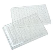 96-well cell culture plate with lid, 0.33cm2, surface treated, sterile, individually wrapped, 100 pcs/pack
