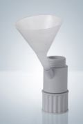 Adapter with filling tube NS 12/21 for funnel