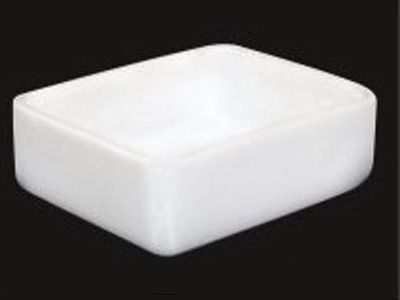 Kvarc szögletes tál