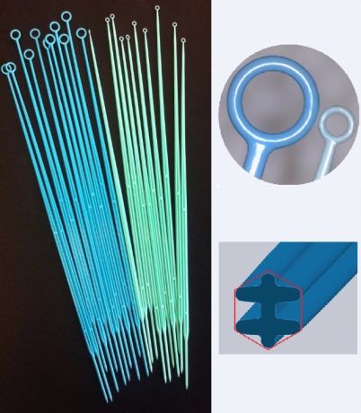 Loop and needle, calibrated, sterile, 1 µl and 10 µl, plastic, PS